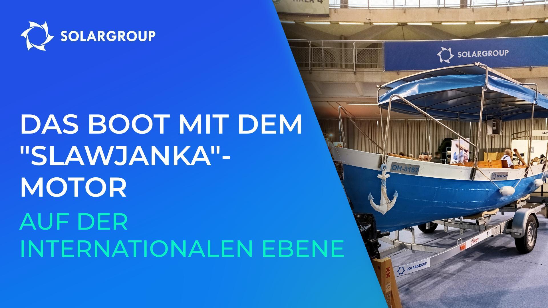Überraschung am Start: Wie die Ausstellung "Nautic" für die Technologie "Slawjanka" begann