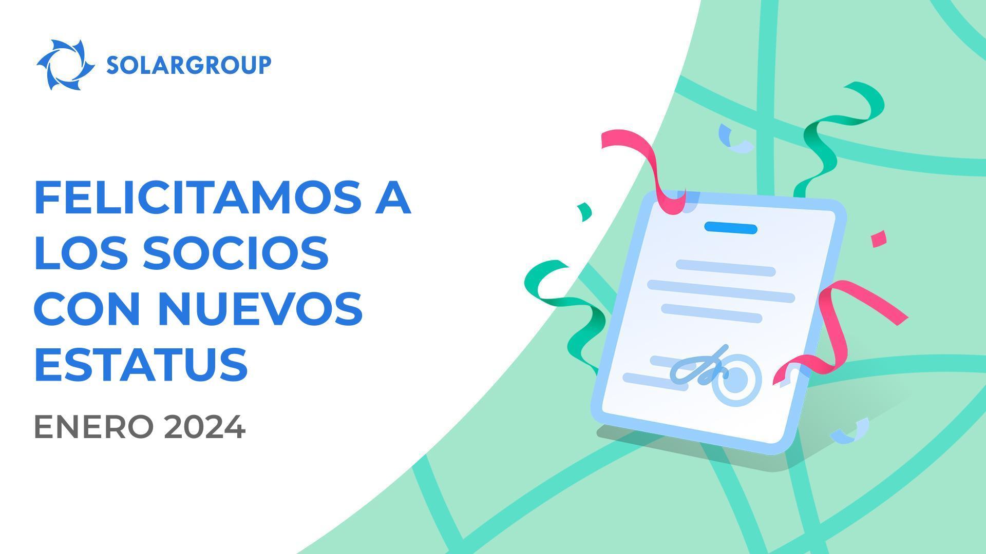 ¡Saludamos a los socios en sus nuevos estatus! 👏