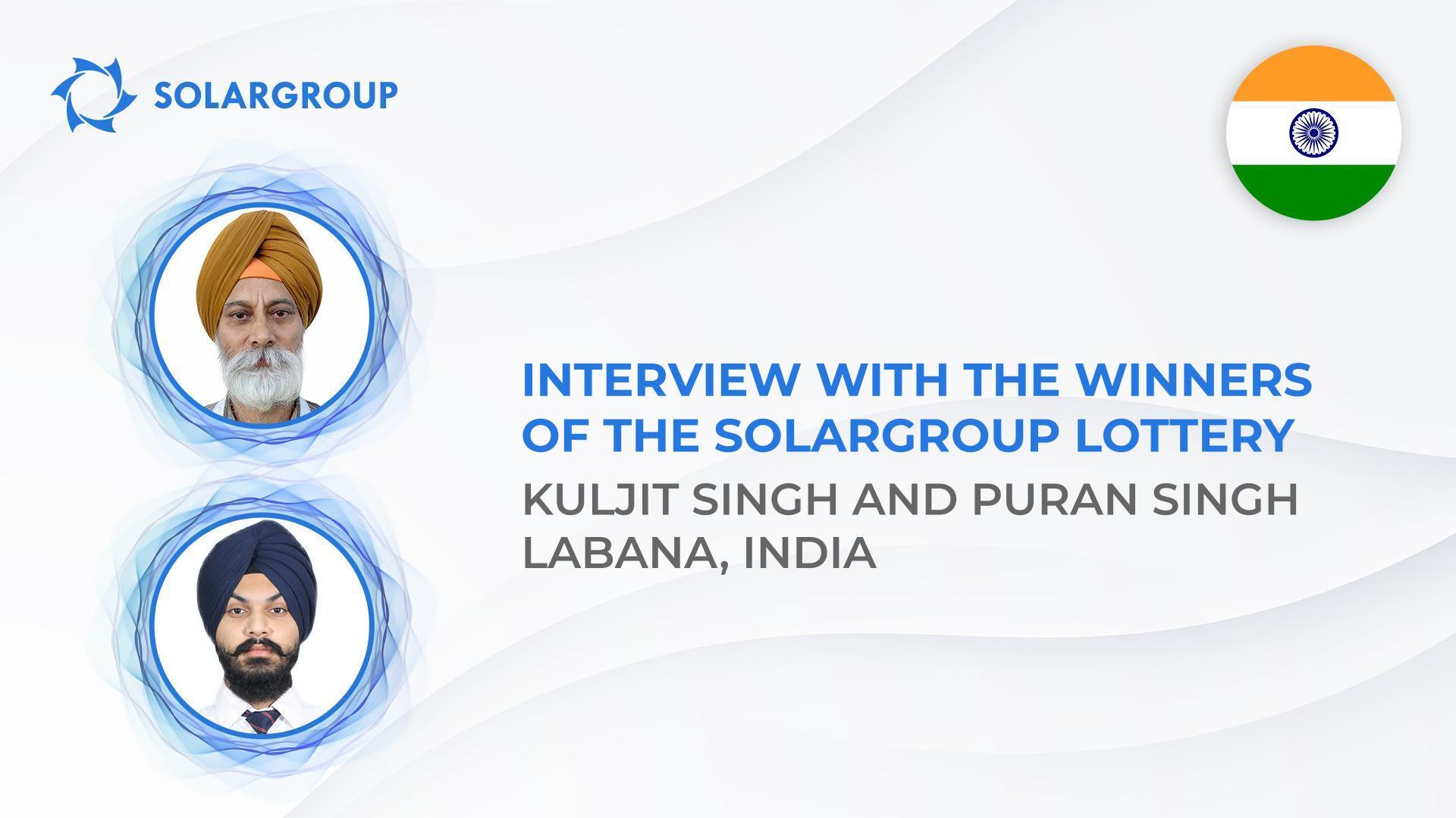 Find out how the project "Duyunov's motors" makes entire families happy from the winners of the SOLARGROUP lottery from India
