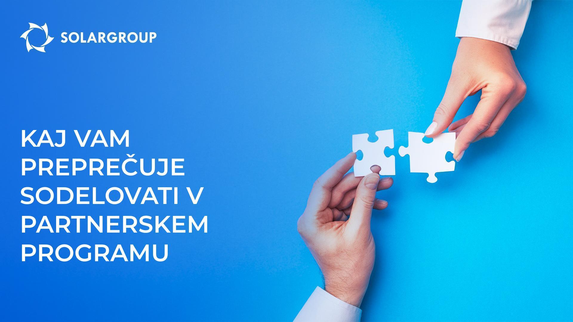 Kaj vam preprečuje sodelovati v partnerskem programu