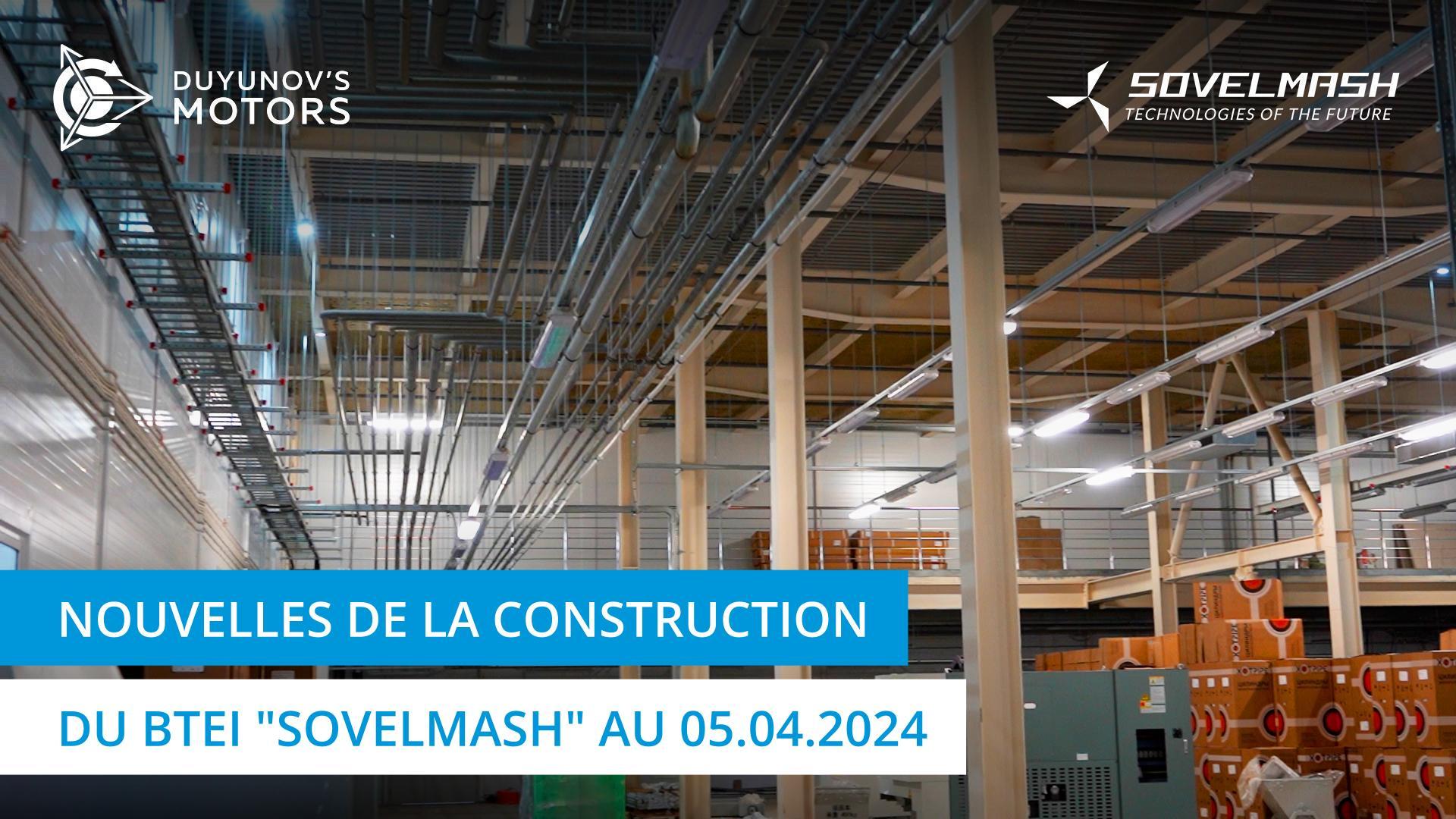 Aperçu des travaux de construction et de l'équipement par Aleksandre SOUDAREV