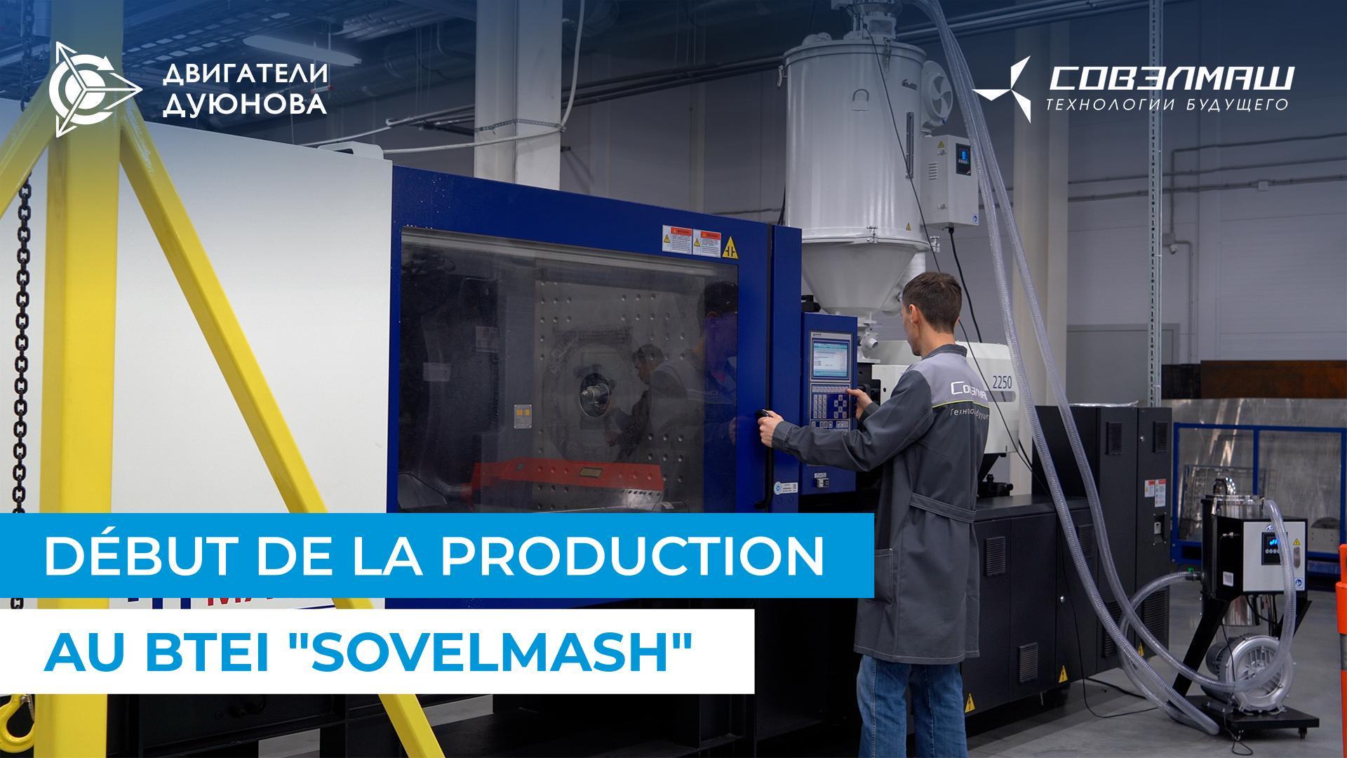 À quand les premiers produits de "Sovelmash" ?