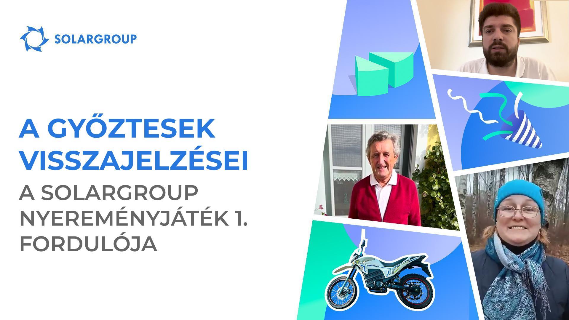 „Végre szerencsém volt!" - érzelmek a SOLARGROUP nyereményjáték megnyerése után