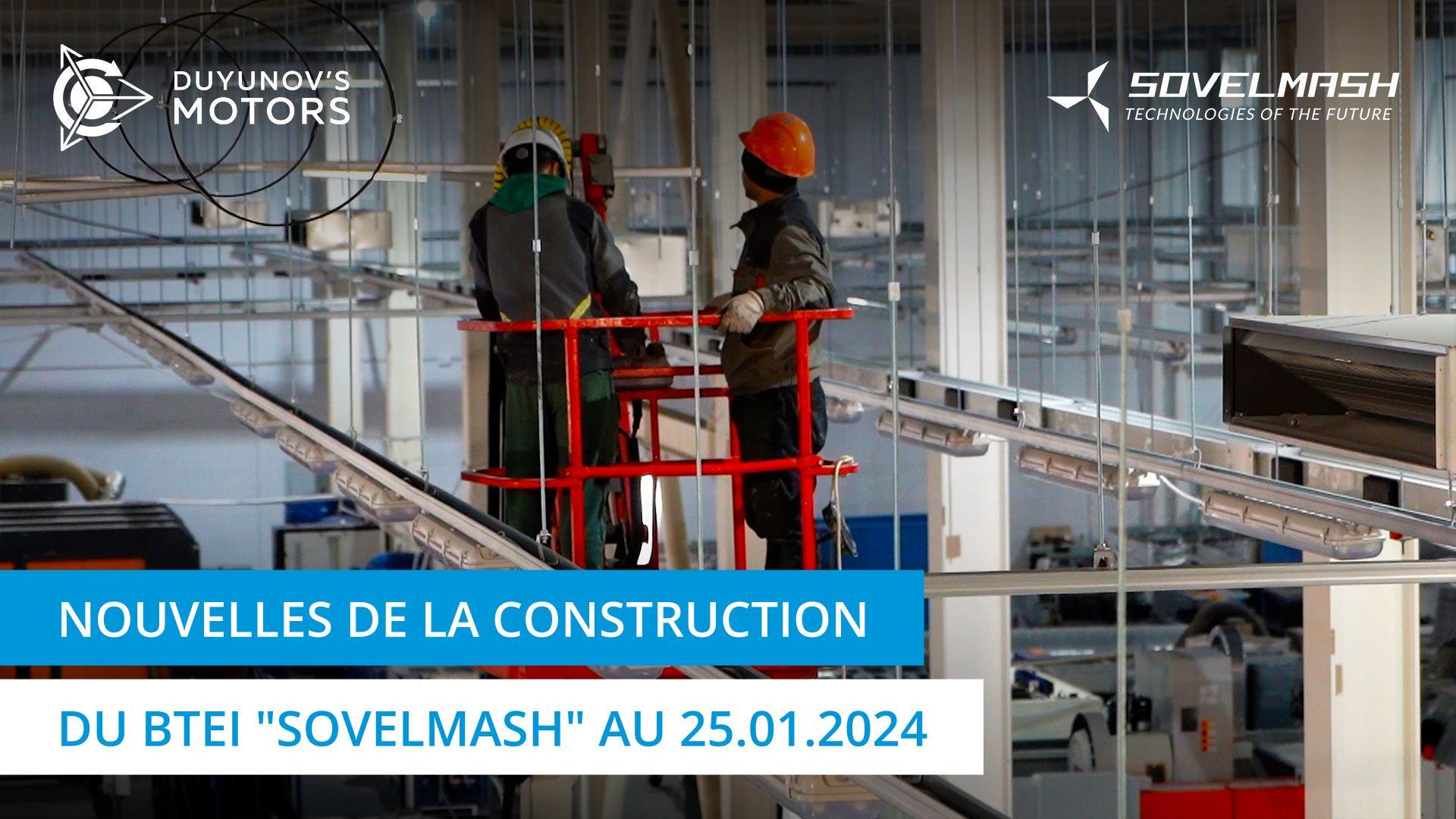 Aperçu des travaux de construction en cours