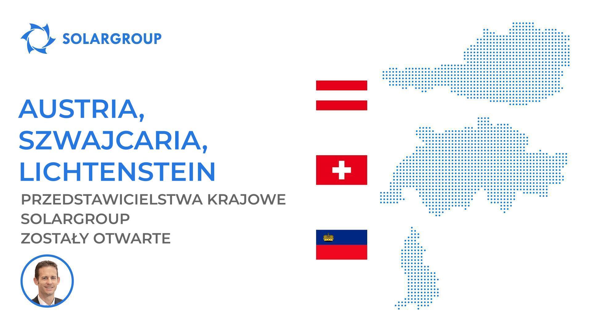 SOLARGROUP otwiera przedstawicielstwa krajowe w od razu trzech krajach europejskich