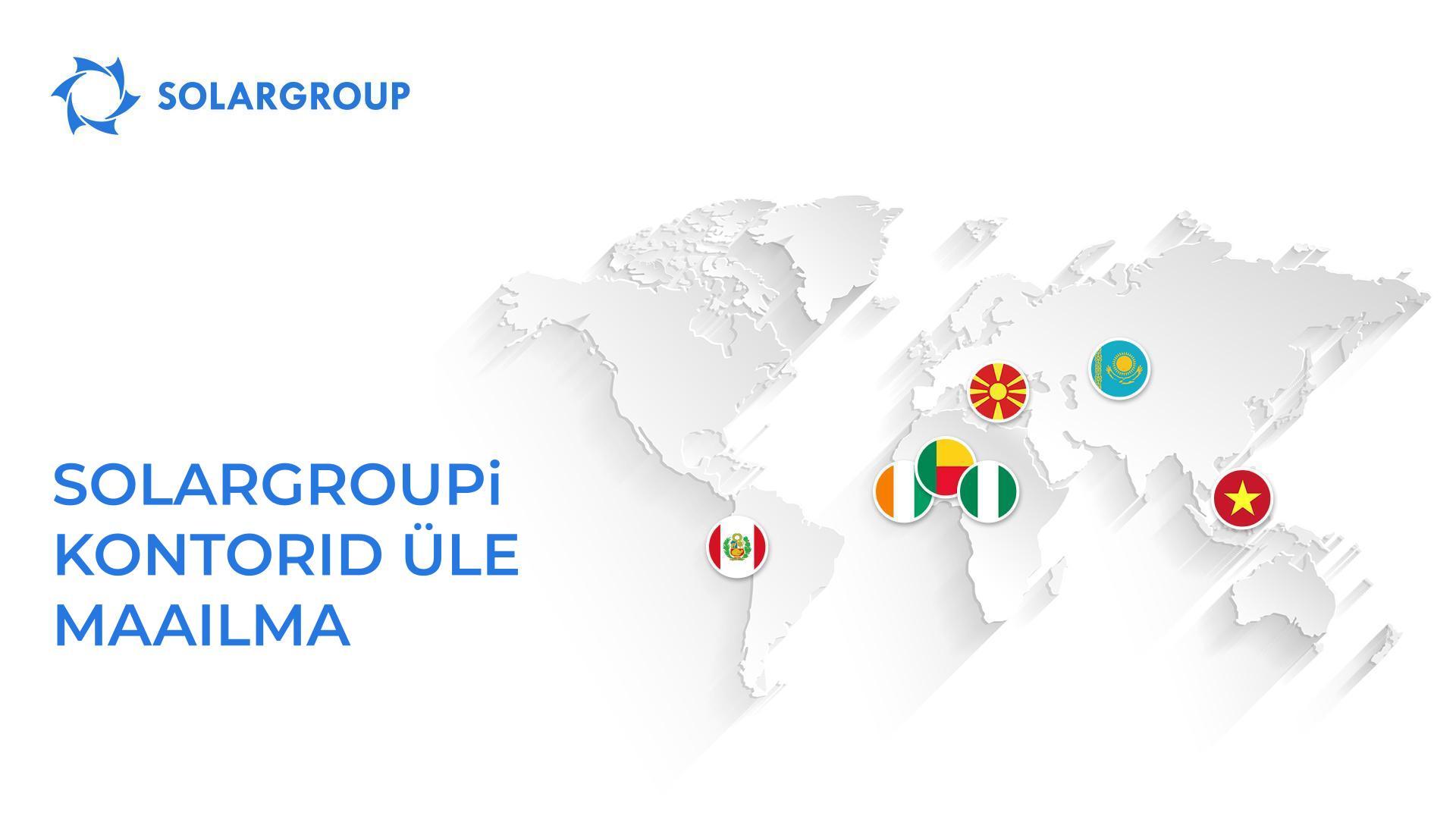 SOLARGROUPi kontorid üle maailma
