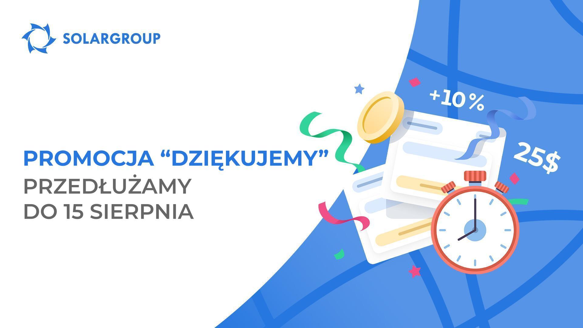 Przedłużamy promocję "Dziękujemy"
