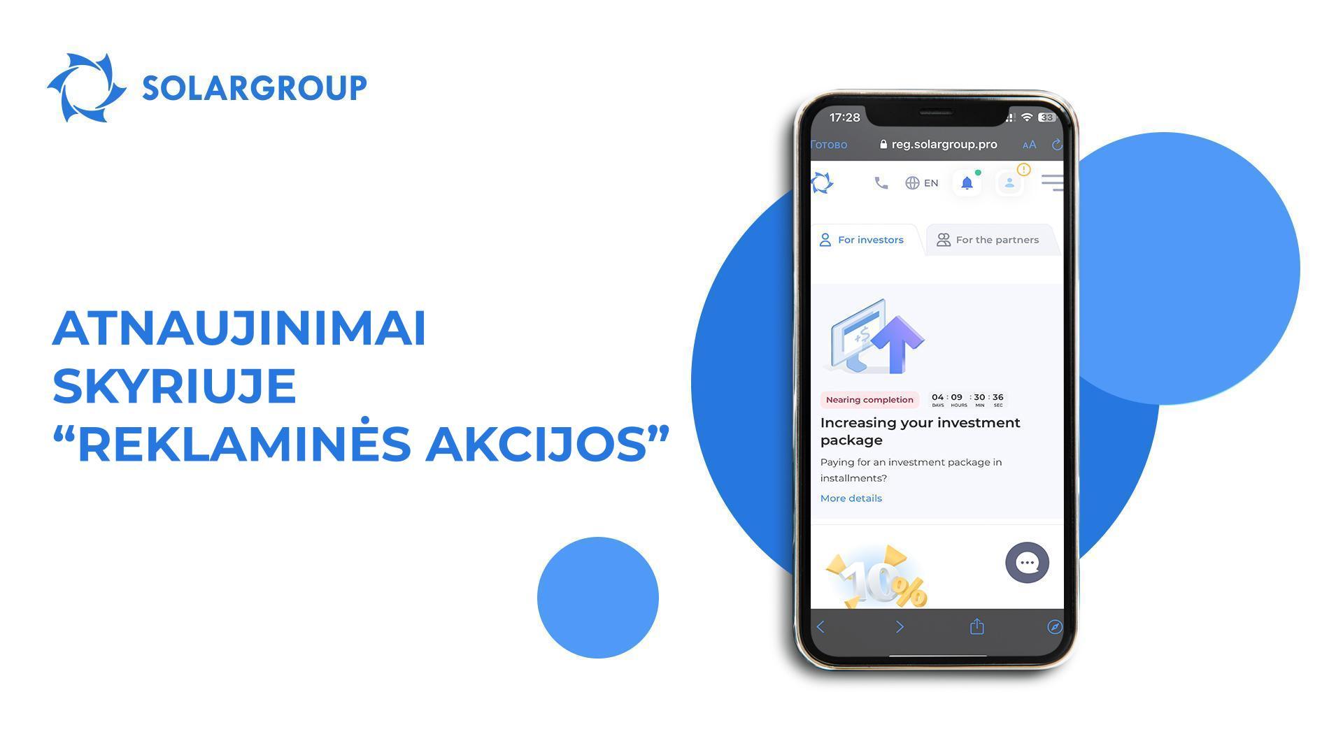 Ką pagerino asmeniniame kabinete