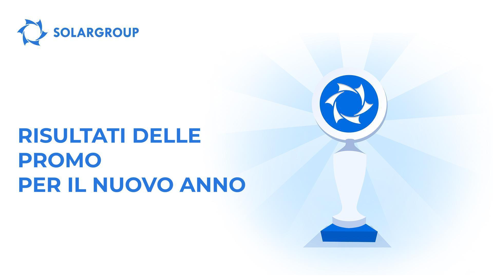 Risultati delle promozioni Squalo degli affari e Gara dei partner!