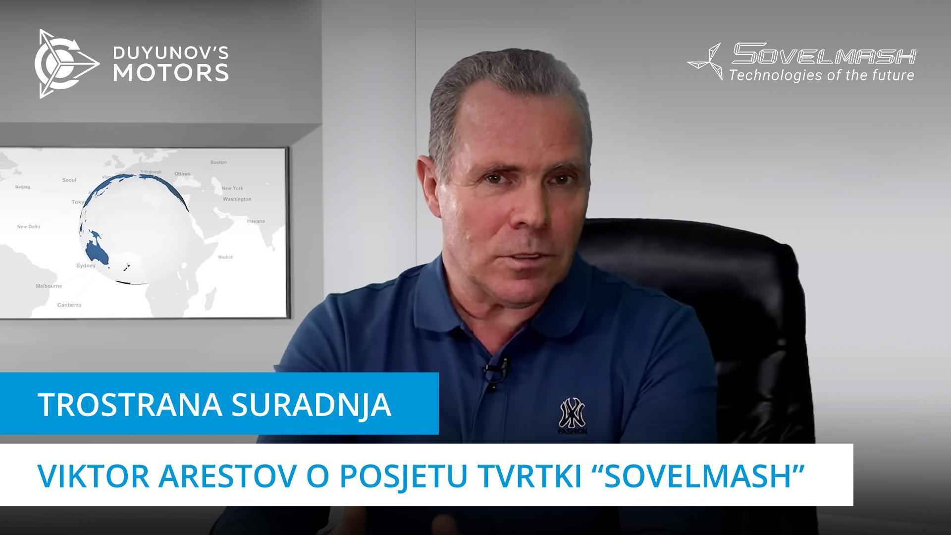 Viktor Arestov: "Radimo više od pukog zarađivanja novca ovdje i sada"