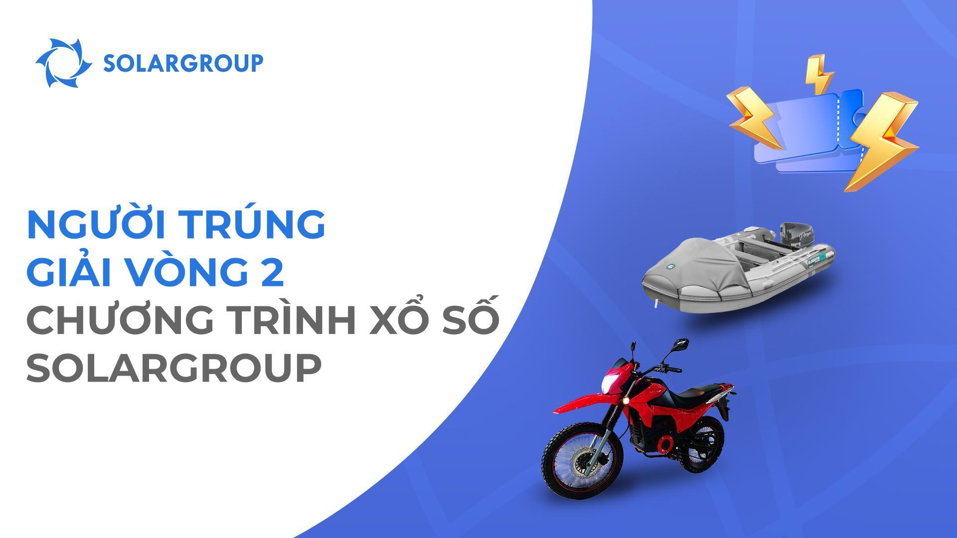 Xin chúc mừng những trúng giải trong vòng 2 chương trình xổ số!