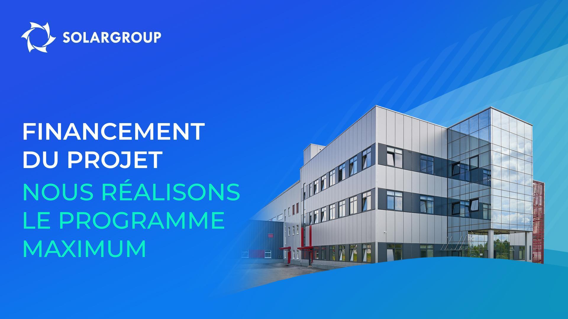 Pourquoi SOLARGROUP continue-t-elle de financer le projet des "Moteurs Duyunov"?