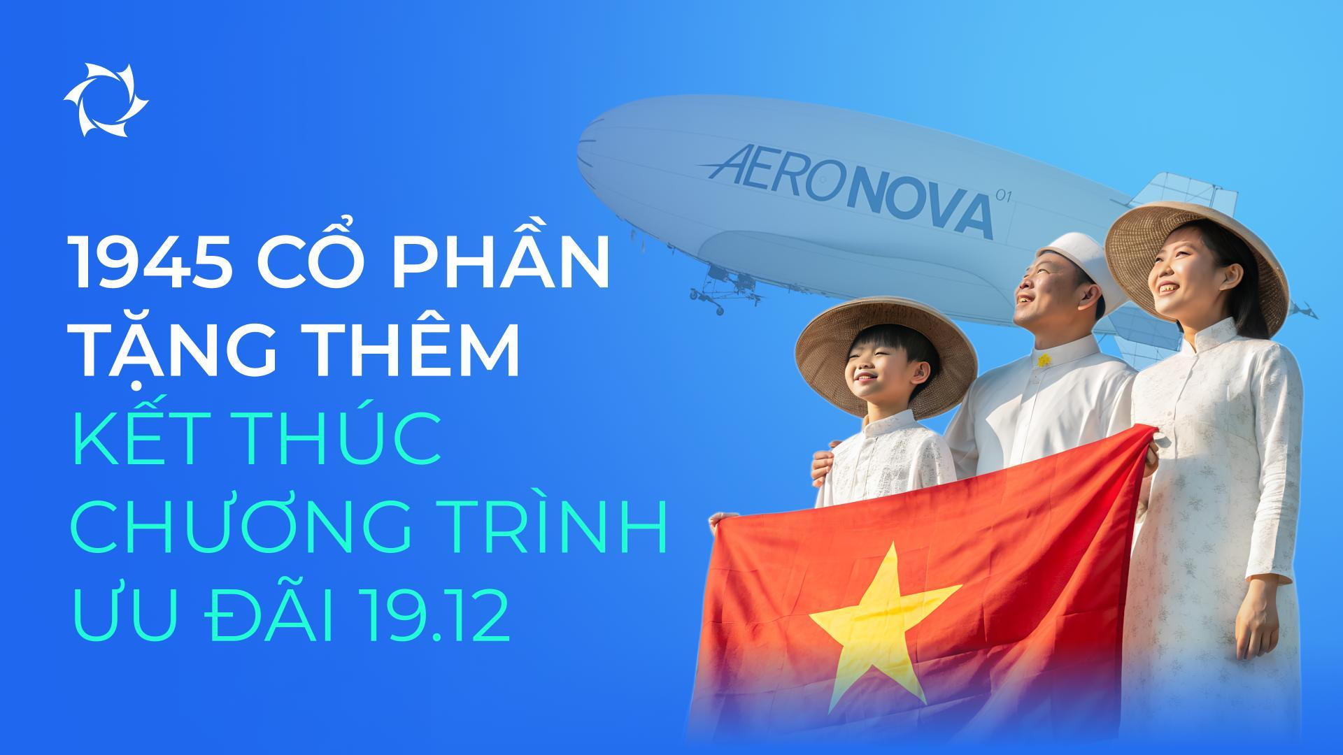 19 tháng 12 — cơ hội cuối cùng để nhận 1945 cổ phần quà tặng