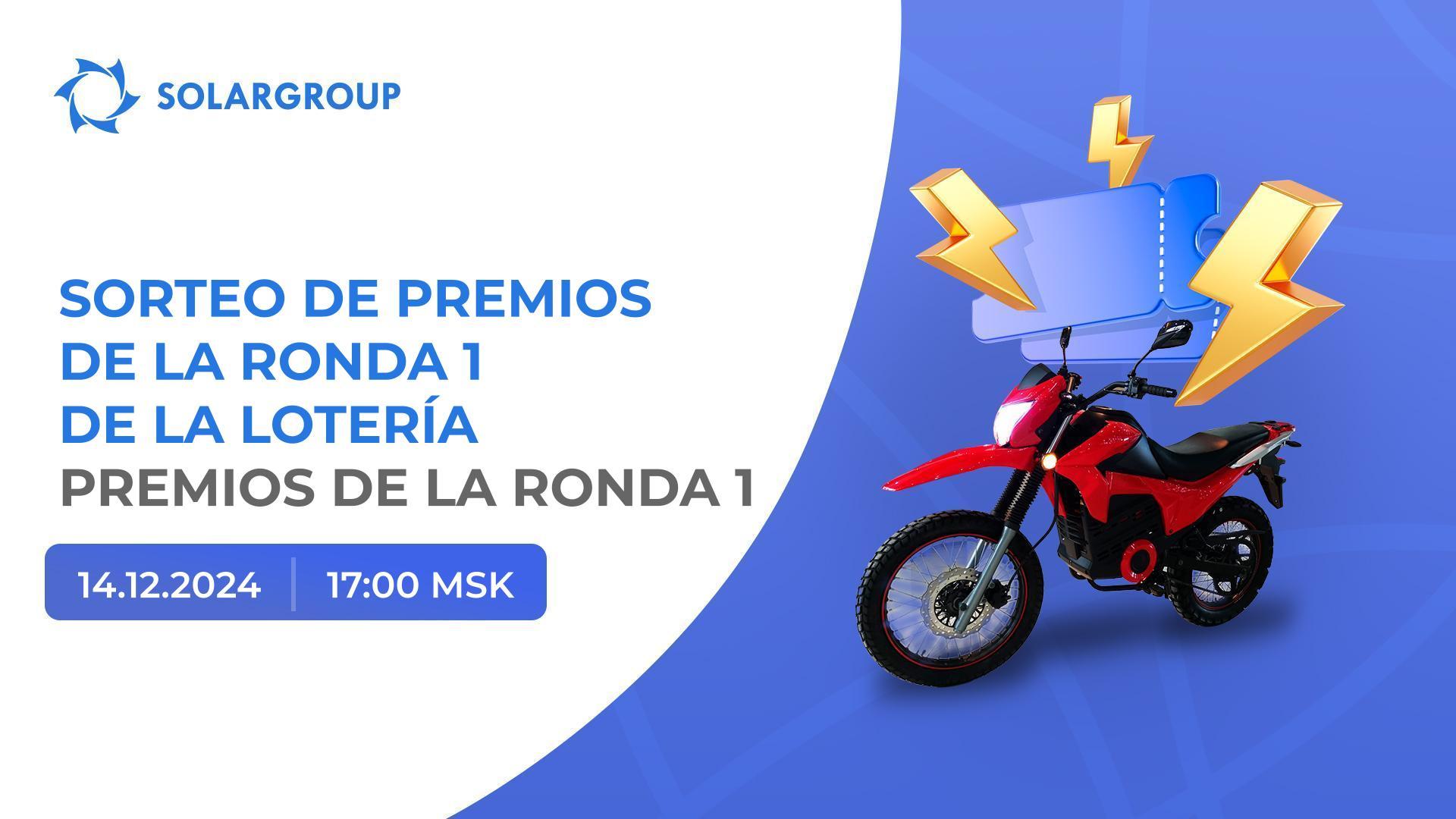 ¡Retire su premio!