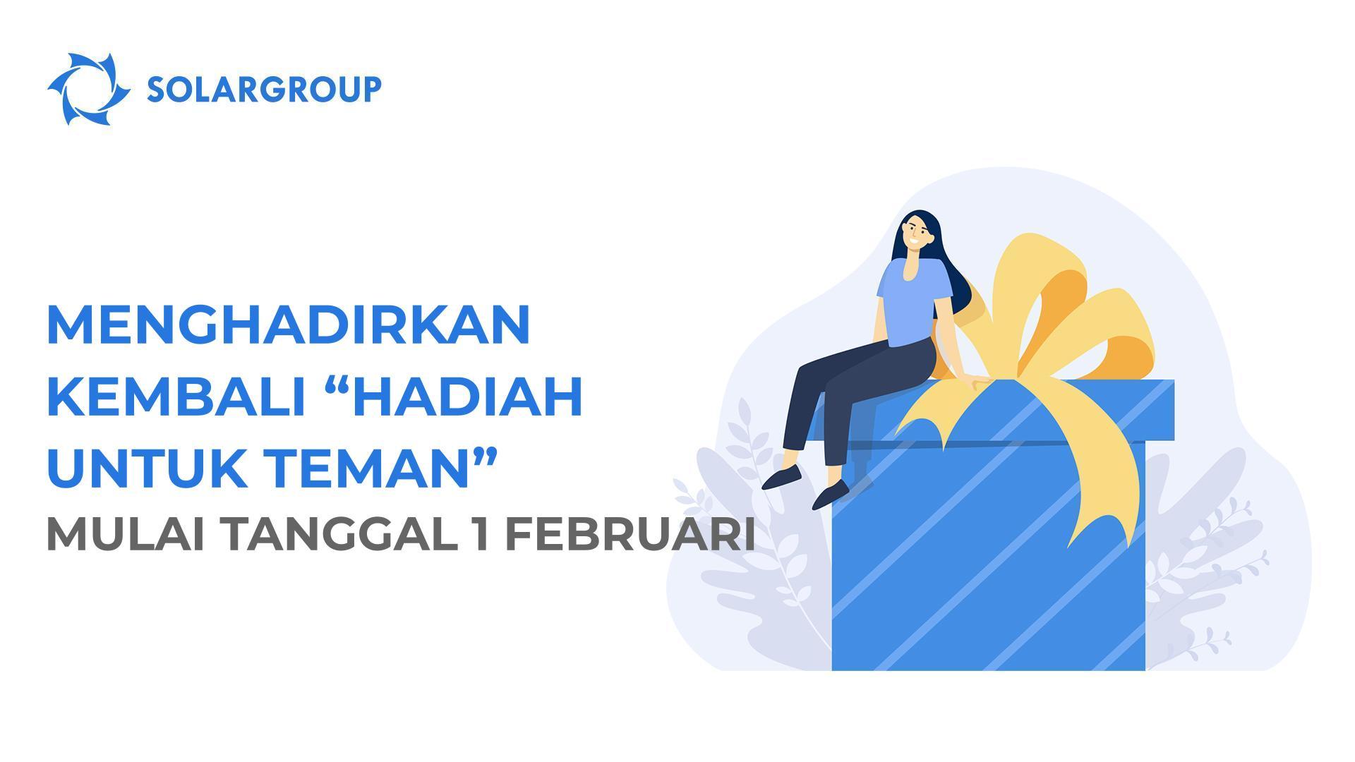 Menghadirkan kembali opsi "Hadiah untuk Teman" mulai tanggal 1 Februari
