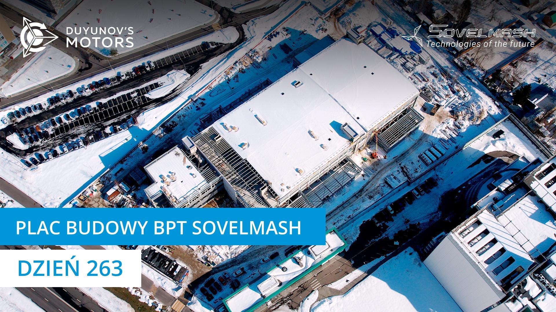 Budowa BPT Sovelmash: nowy etap prac - montaż okien