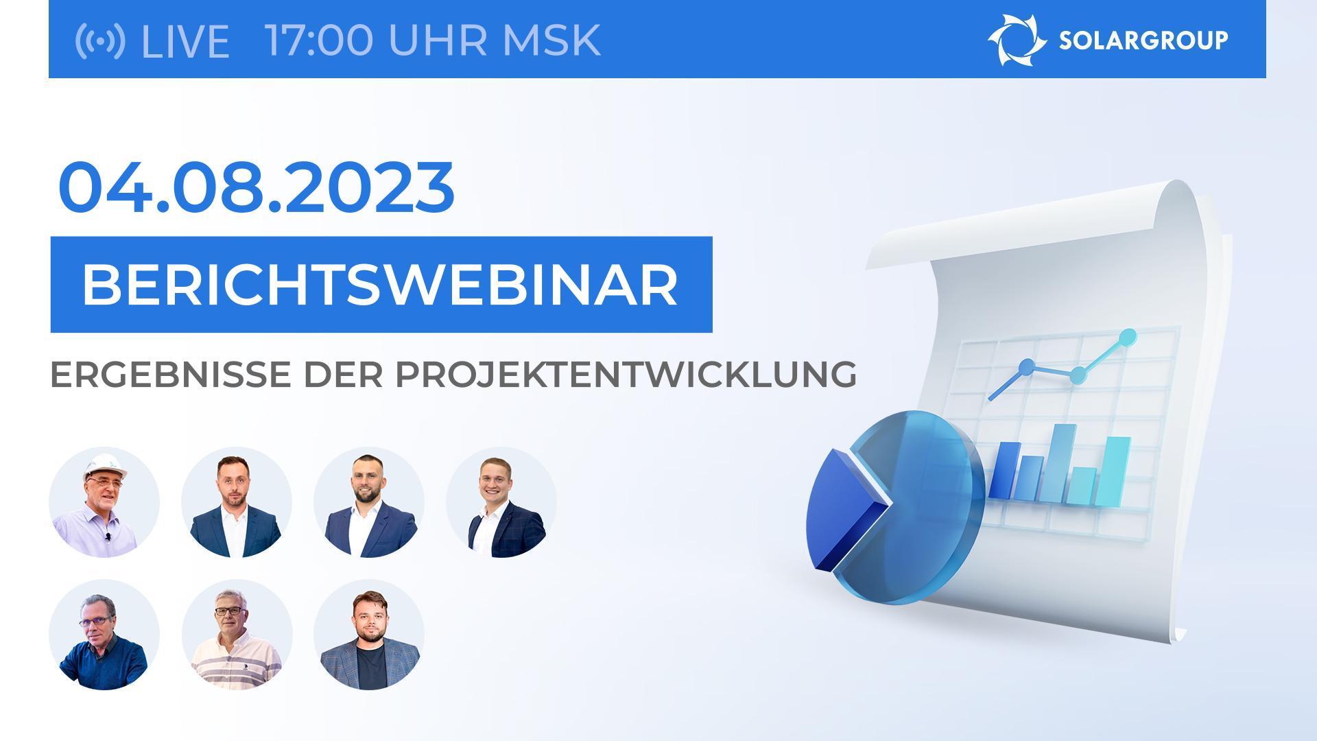Neuigkeiten, Pläne und Details der "Dankeschön"-Aktion von den Führungskräften des Projekts "Duyunov-Motoren"
