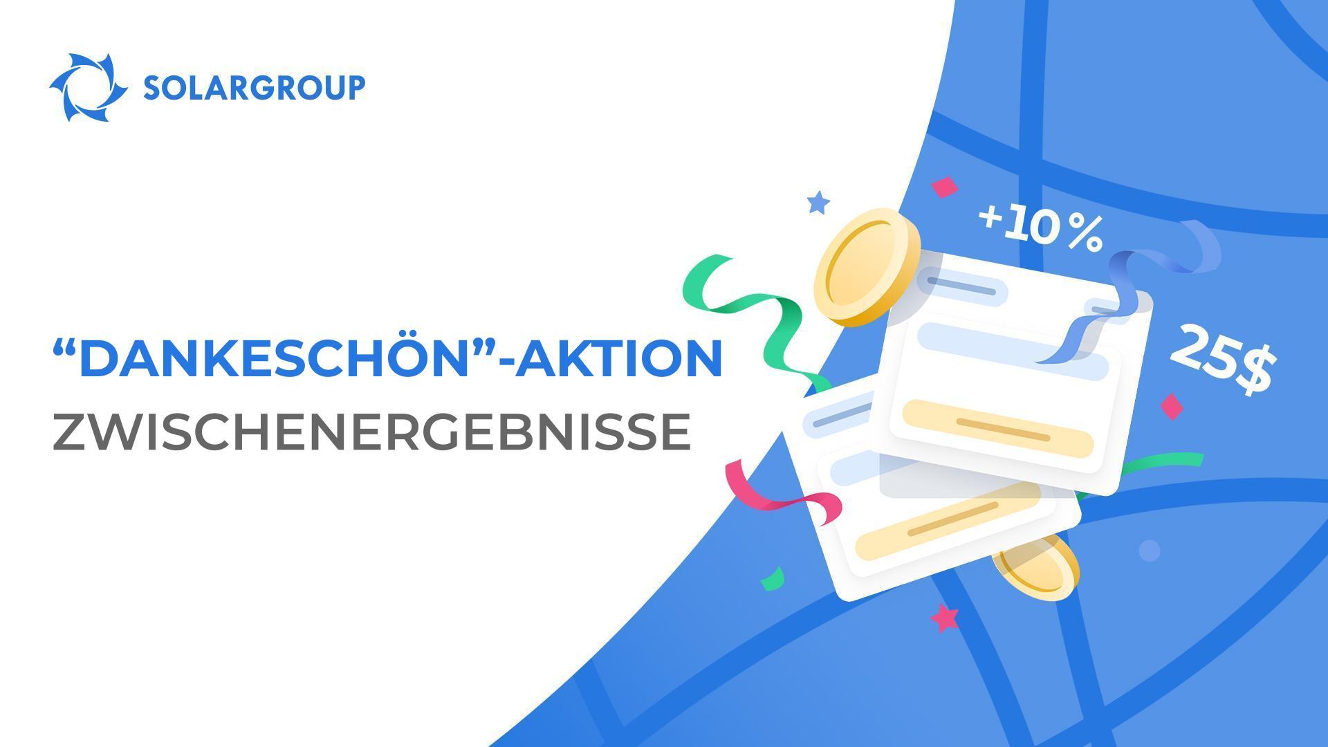 Ein neuer Investitionsrekord und Warteschlangen für Promo-Codes: die "Dankeschön"-Aktion im Einsatz