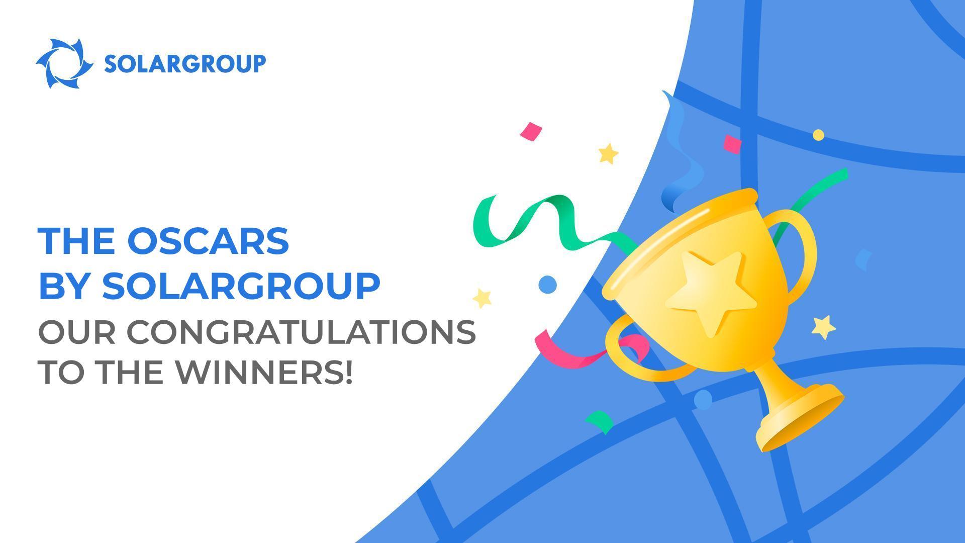 The Oscars by SOLARGROUP: our congratulations to the winners!