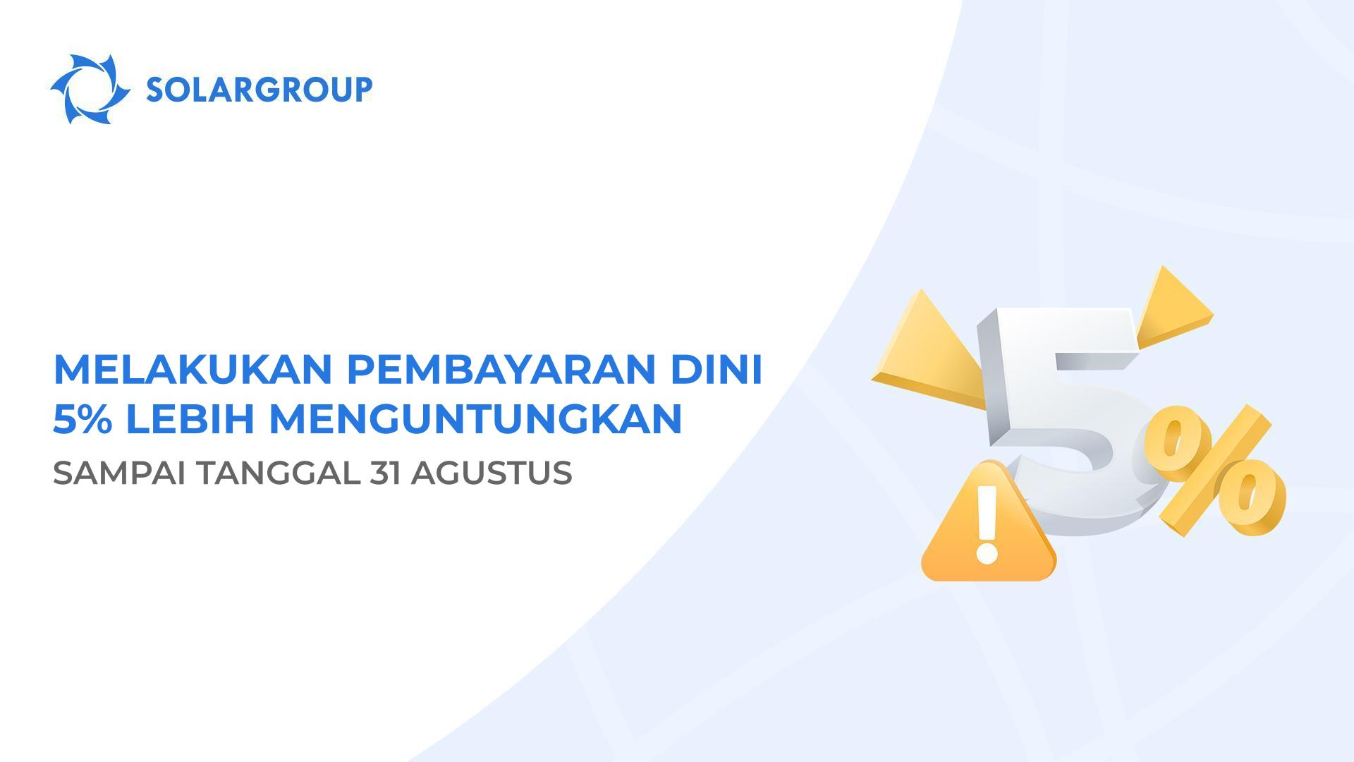 Pembayaran dini: mari jadikan musim panas ini bersejarah!