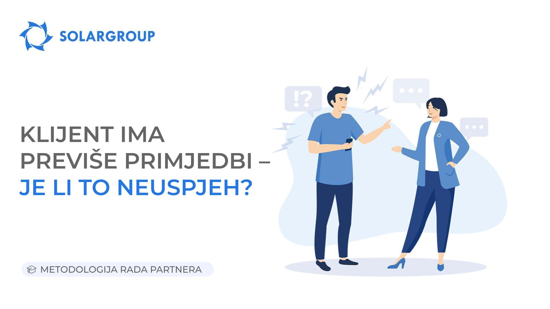 Klijent ima previše primjedbi – je li to neuspjeh?
