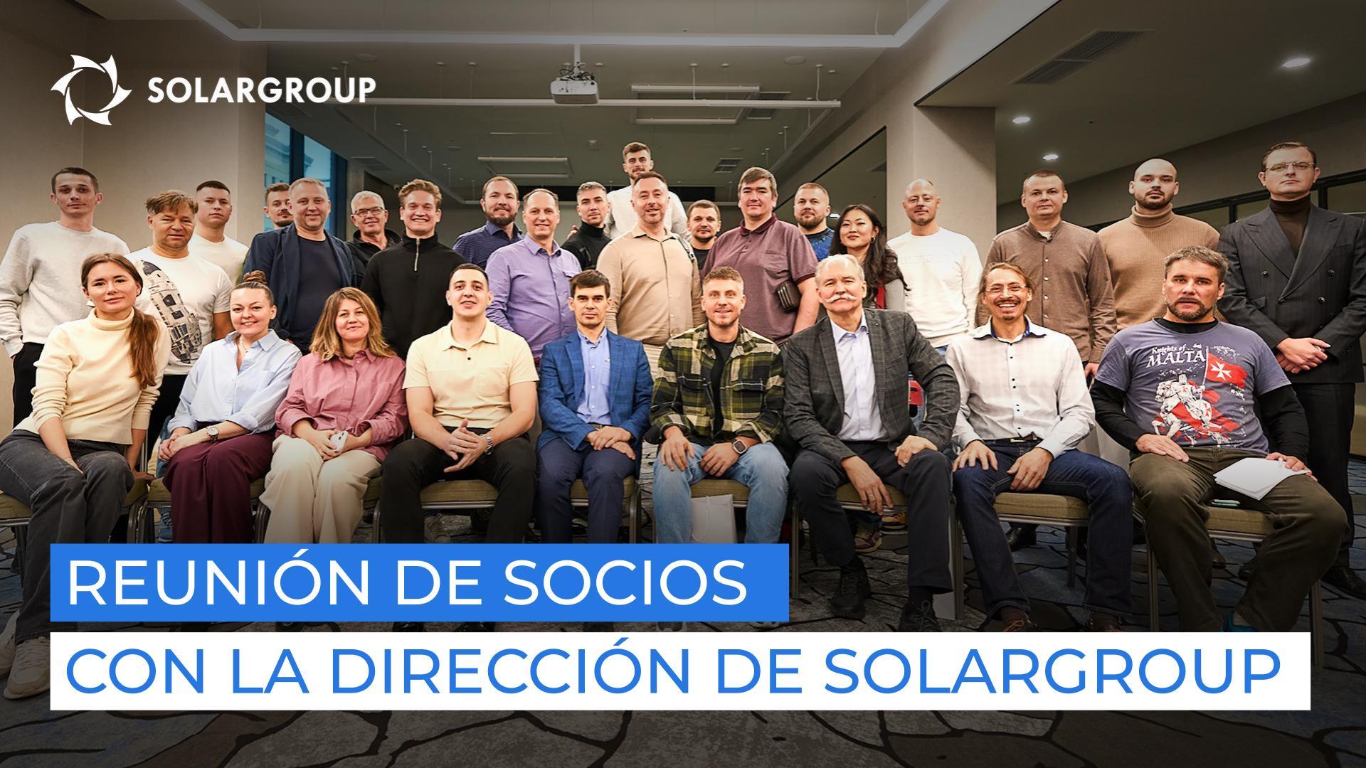 ¡Los socios saben más que los inversores sobre los proyectos de SOLARGROUP! De qué se habló en la reunión con la dirección