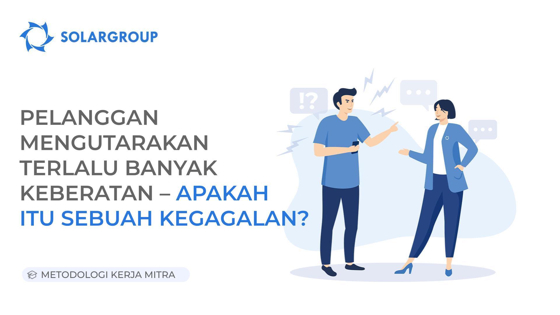Pelanggan mengutarakan terlalu banyak keberatan - apakah itu sebuah kegagalan?