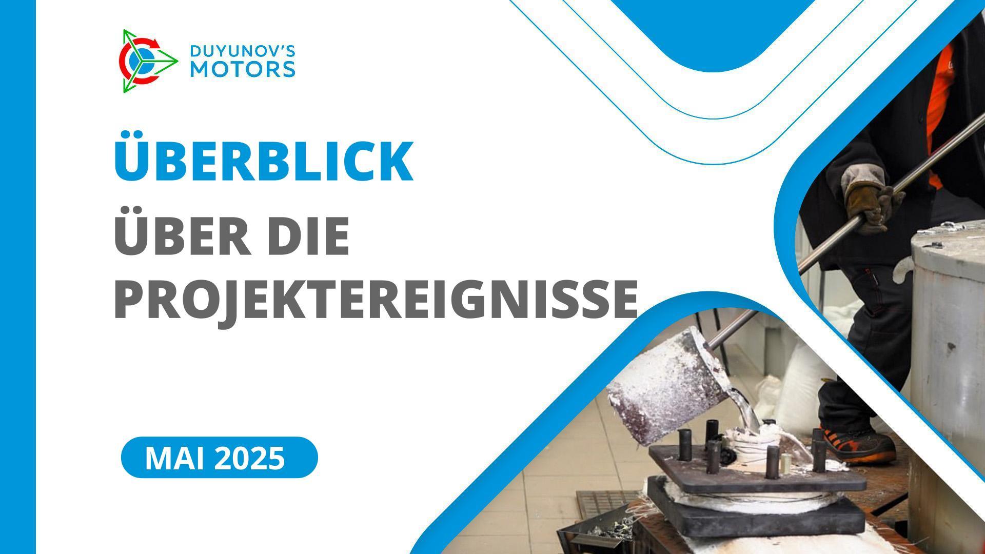 Wichtige Ereignisse von SOLARGROUP und OOO "Sowelmasch" im Mai
