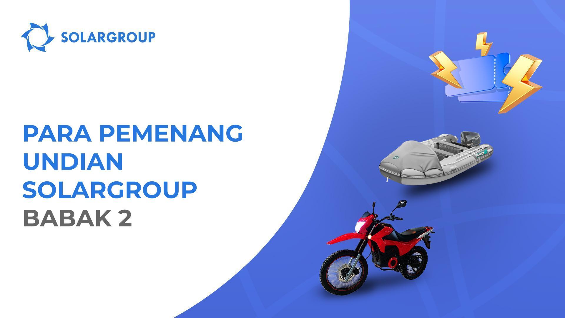 Selamat kepada para pemenang undian babak kedua!