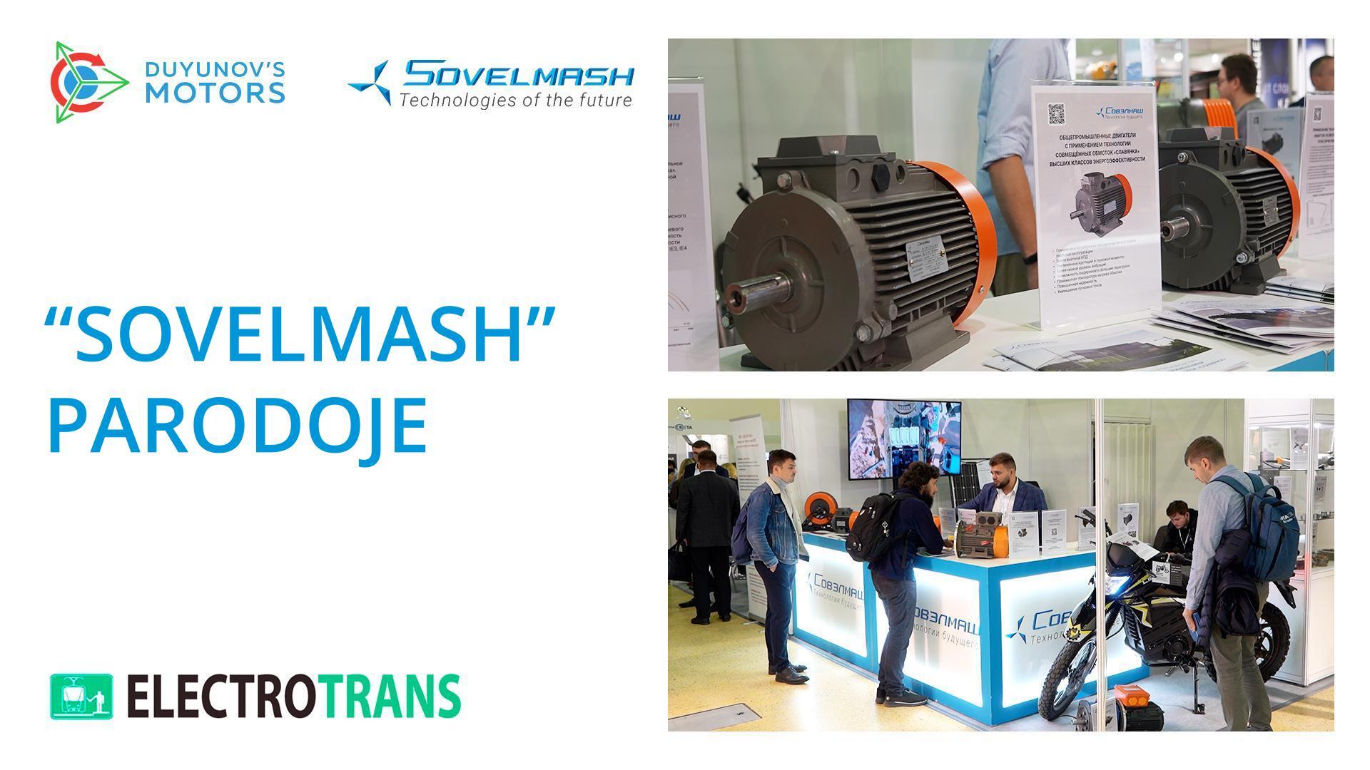 „Sovelmash“ parodoje „ElectroTrans–2022“