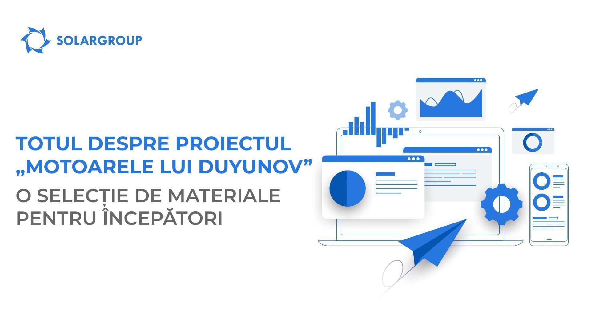 Totul despre proiectul „Motoarele lui Duyunov”: o selecție de materiale pentru începători