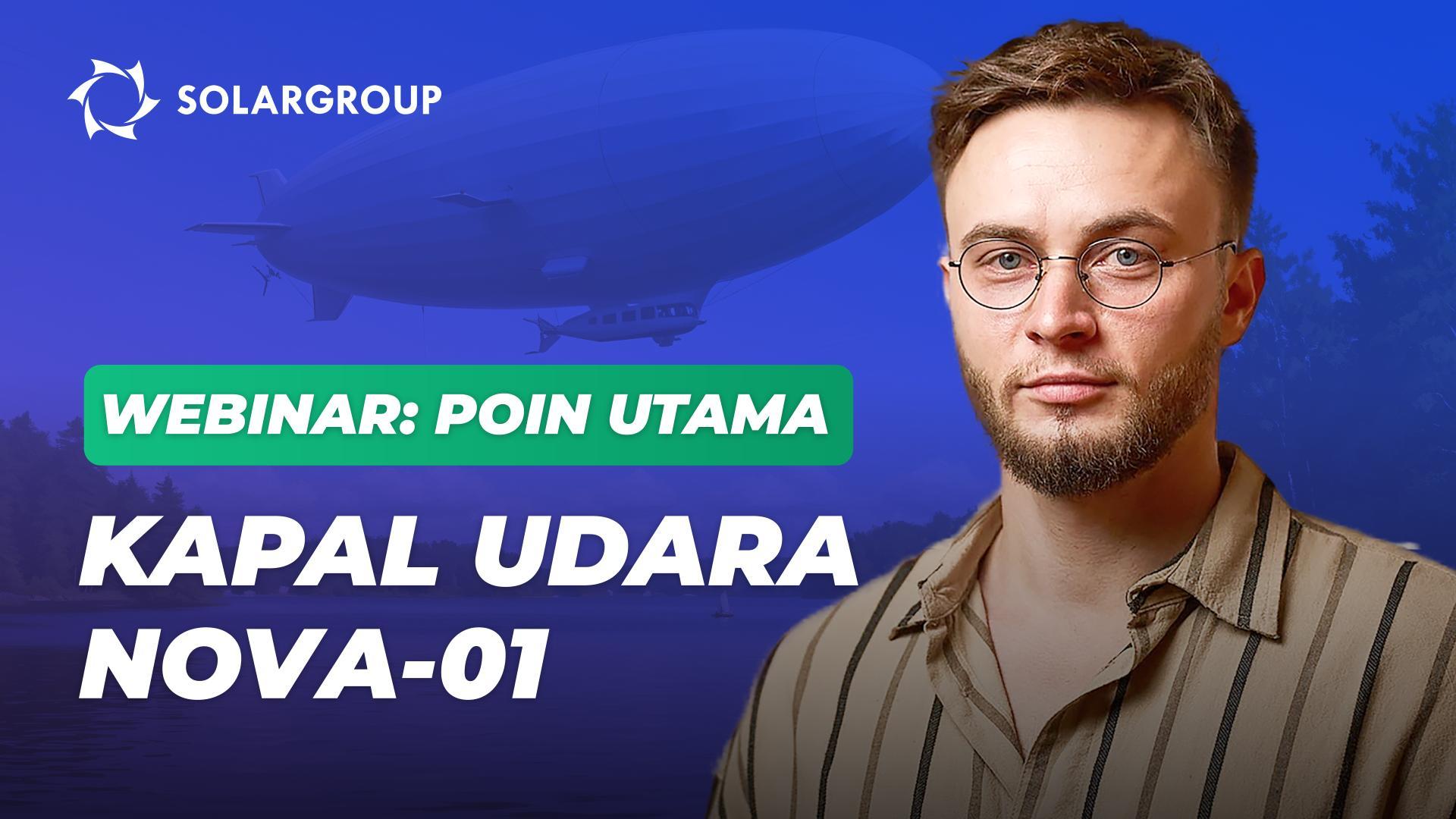 Kapal udara NOVA-01: Terobosan dalam penerbangan nirawak