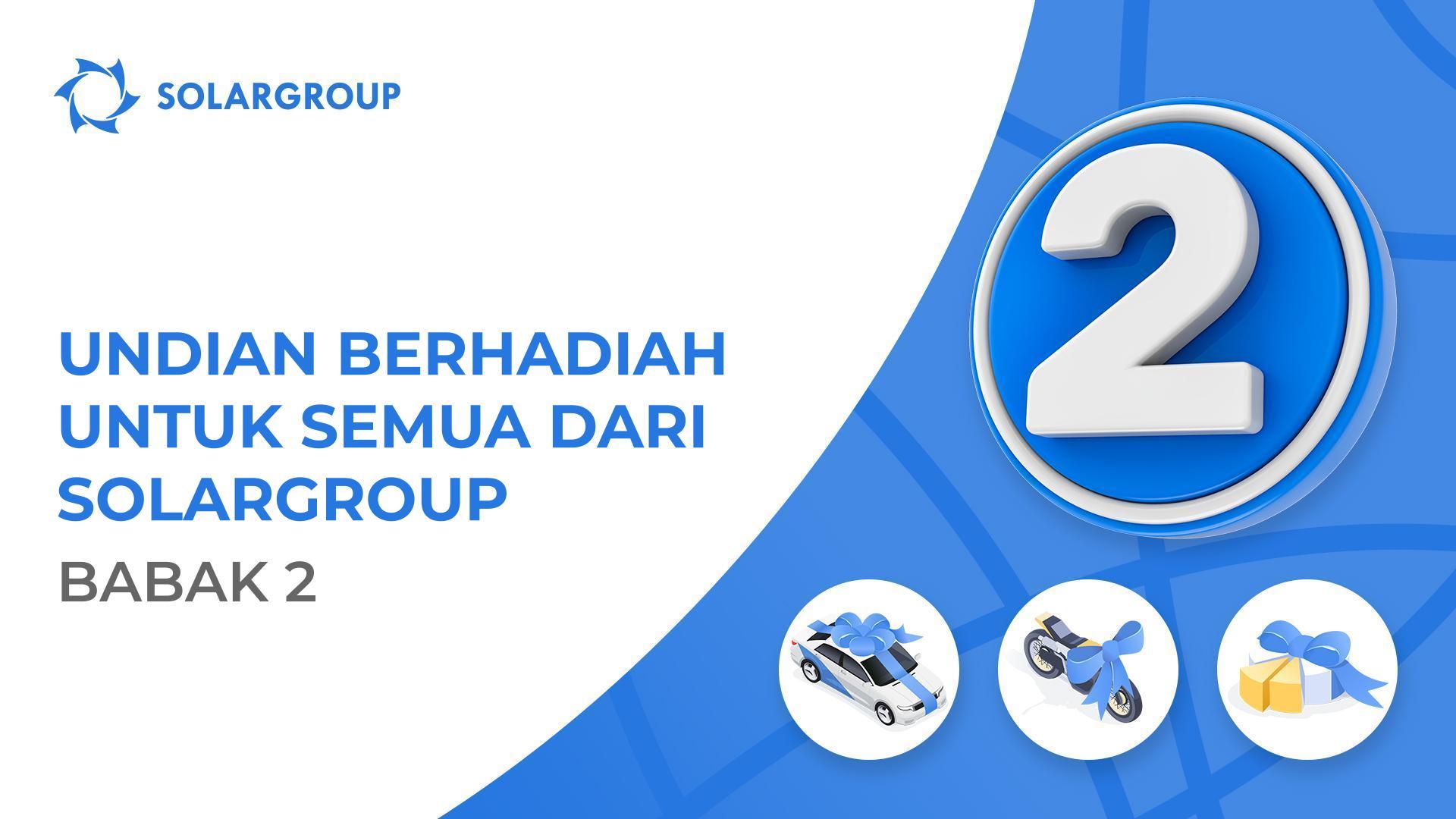 Babak kedua undian SOLARGROUP dimulai pada tanggal 1 November