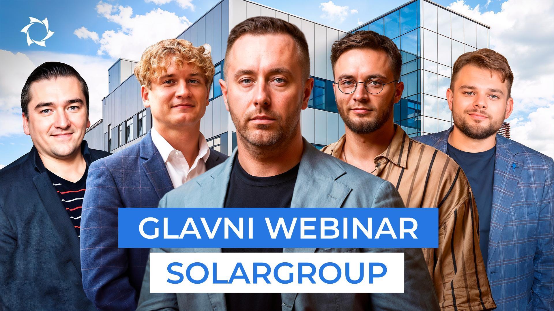Vijesti tvrtke SOLARGROUP: rezultati, strategija, promjena faze | Prijenos uživo