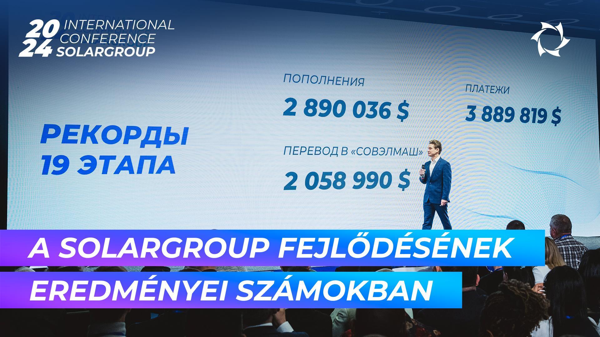 A vállalat munkájának főbb eredményei