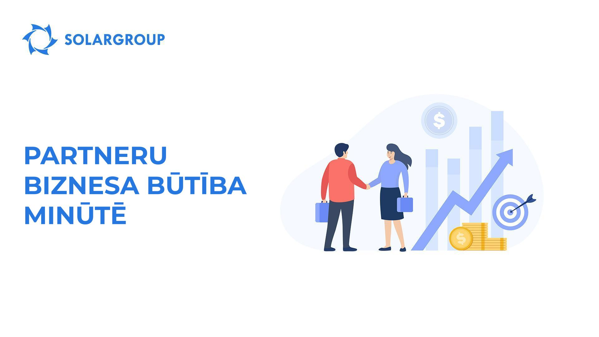 Partneru biznesa būtība minūtē