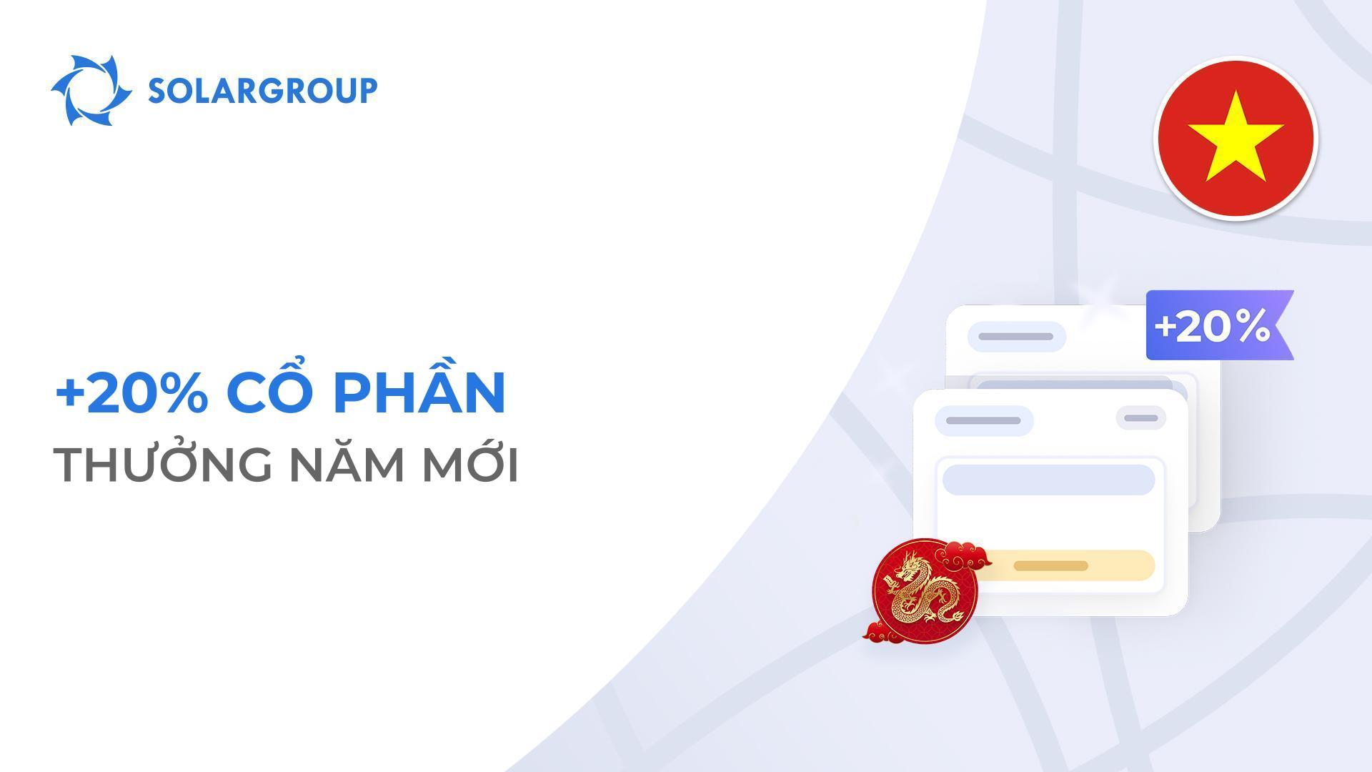 2024 mã khuyến mại thưởng thêm cổ phần cho nhà đầu tư Việt Nam