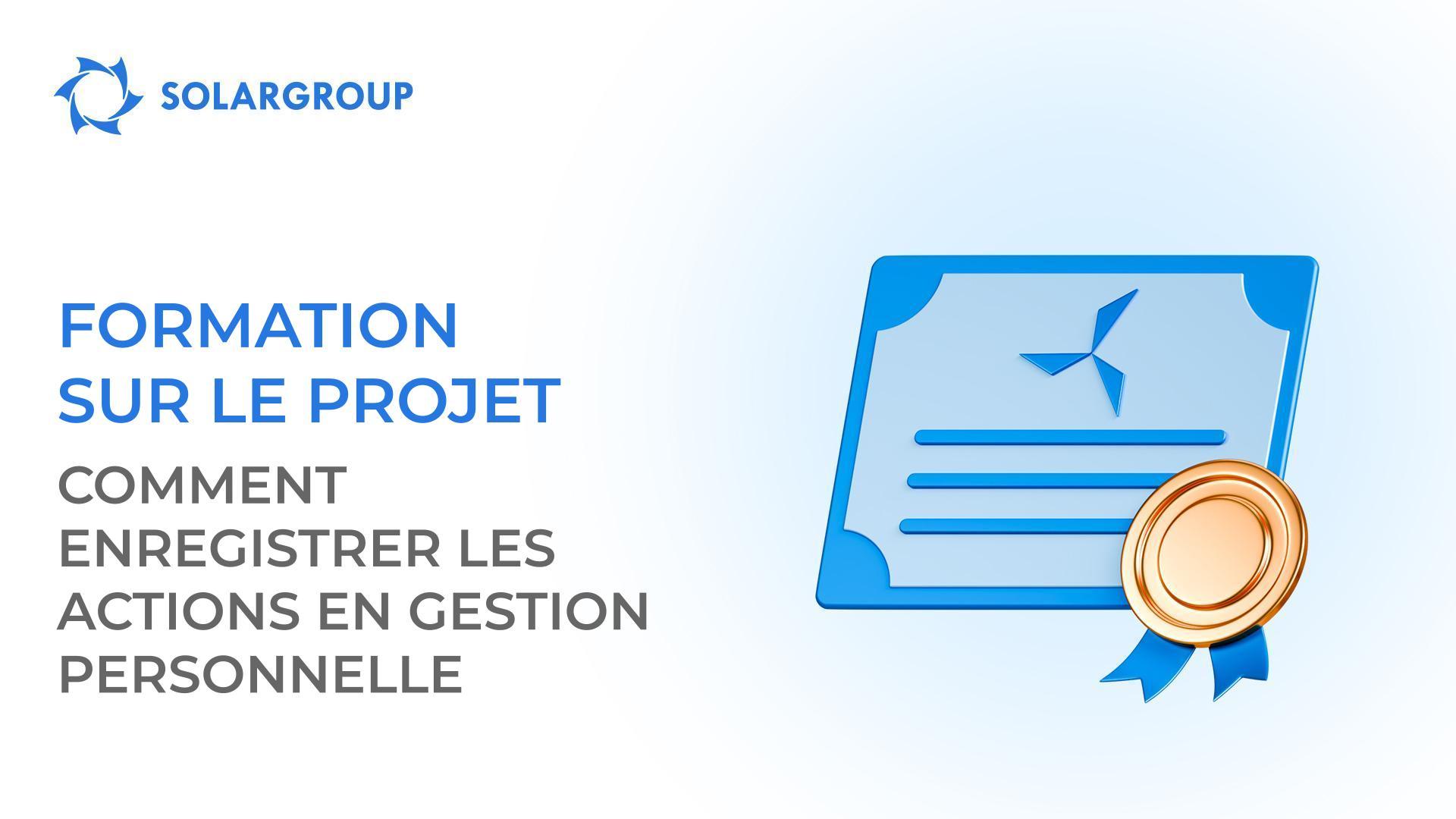 Enregistrement des actions à votre nom en "gestion personnelle" : scénario donné par les juristes