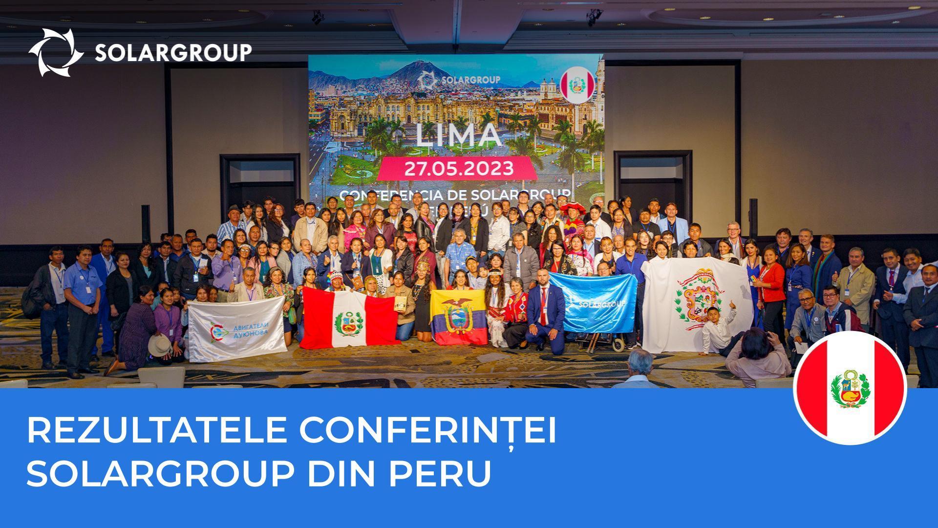 Un nou nivel de dezvoltare a proiectului în America Latină: ce a demonstrat conferința SOLARGROUP din Peru