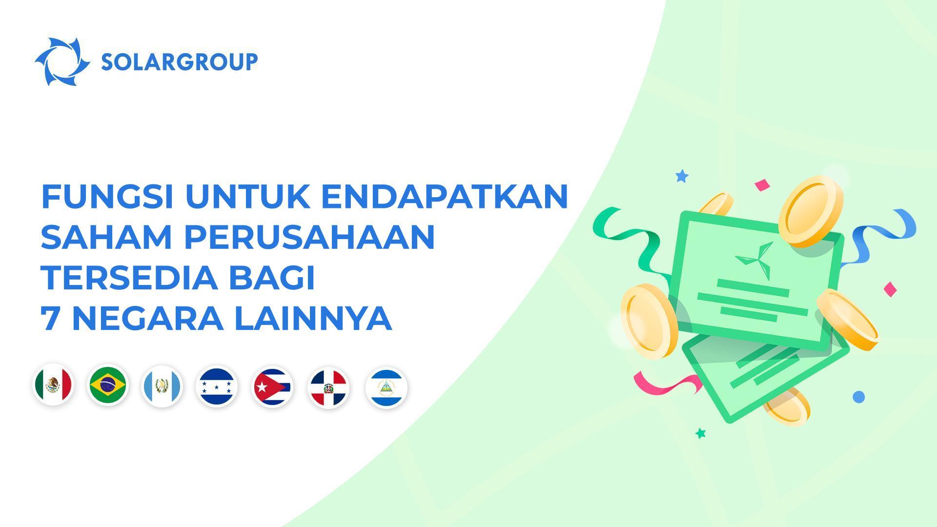 Meluncurkan fungsi untuk Meksiko, Brasil, Guatemala, Honduras, Kuba, Republik Dominika, dan Nikaragua