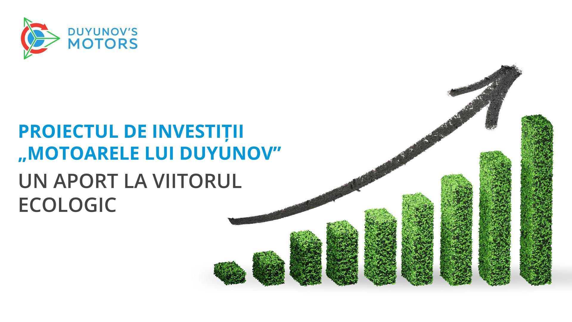 Proiectul „Motoarele lui Duyunov”: investiți în viitorul ecologic