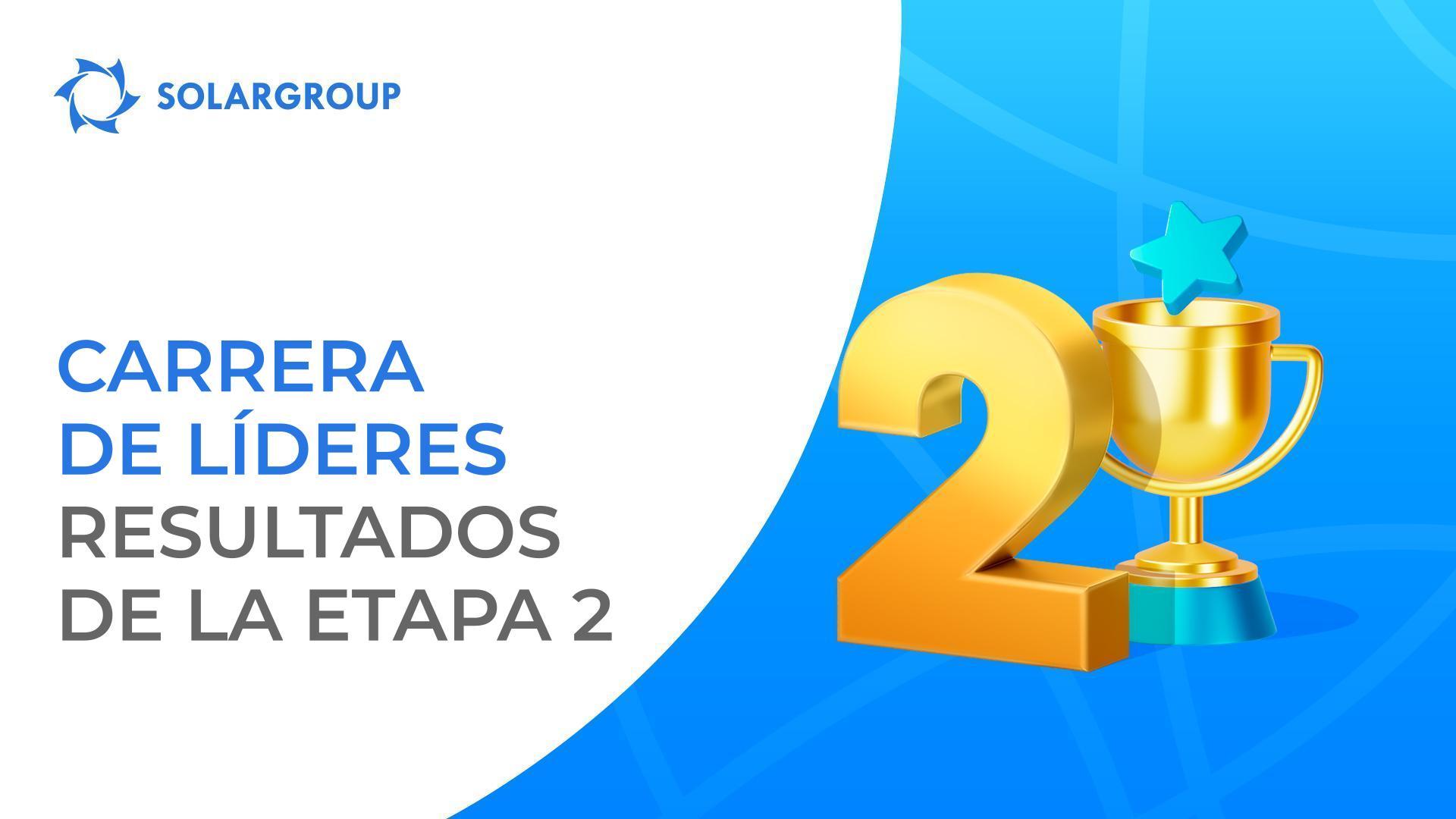 Promoción "Carrera de líderes": ¡felicitaciones a los líderes de la etapa 2!