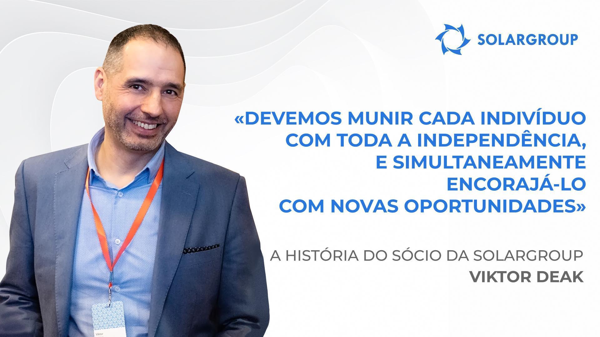 Das forças armadas ao escritório de representação nacional | A história do sócio Viktor Deak