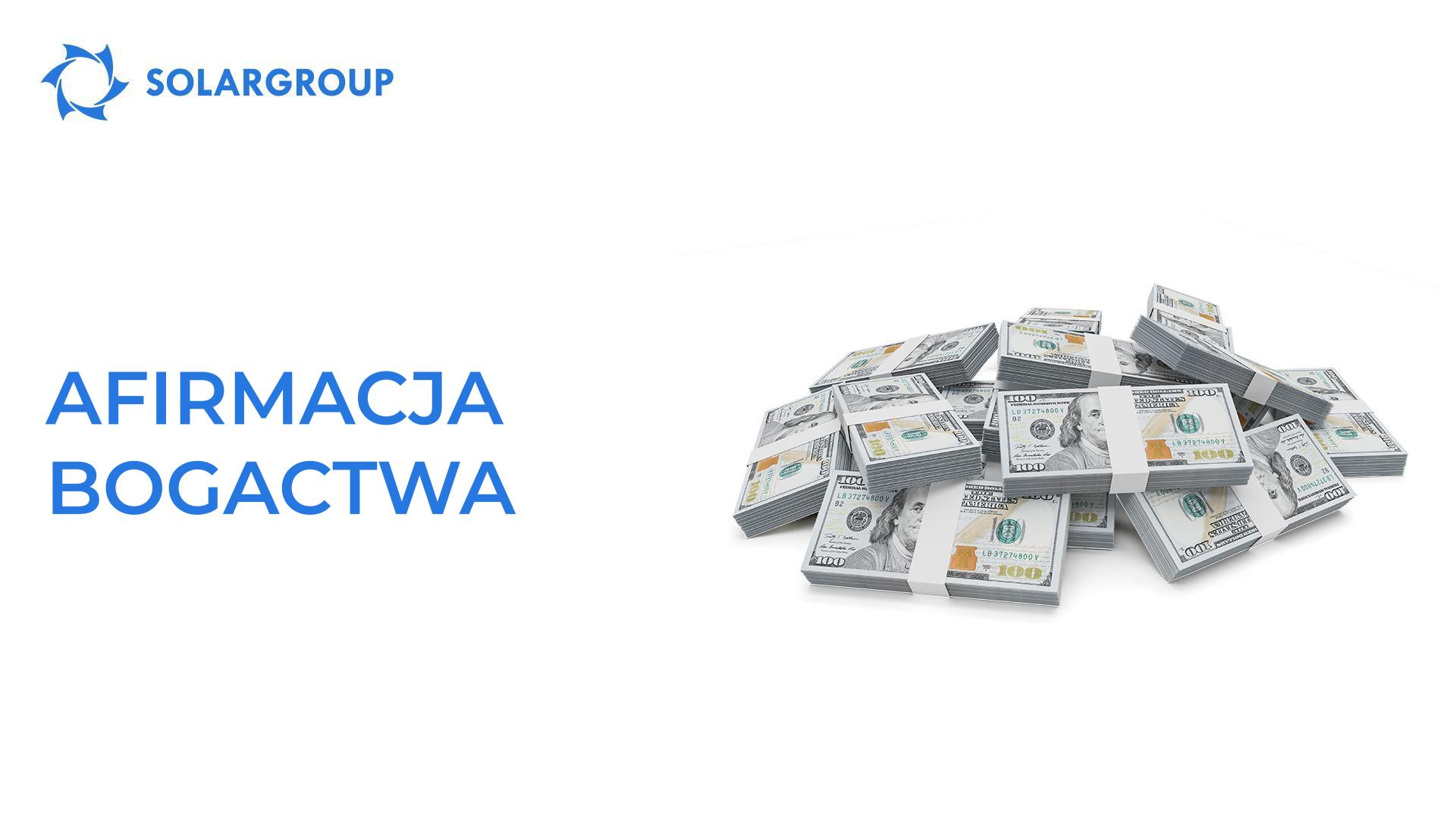 Afirmacja bogactwa