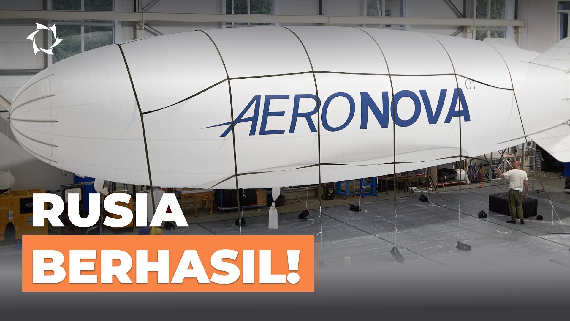 Kapal udara nirawak pertama Rusia NOVA-01!