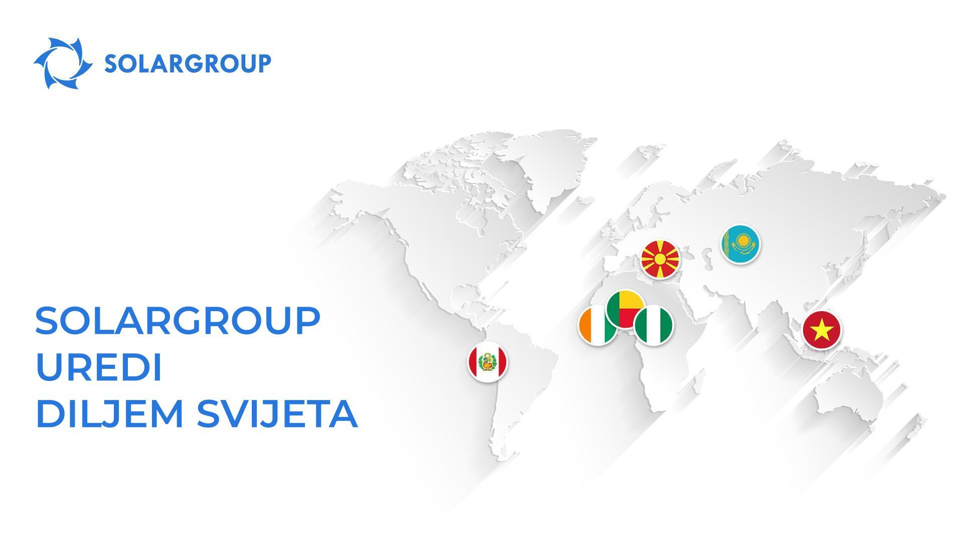 SOLARGROUP uredi diljem svijeta