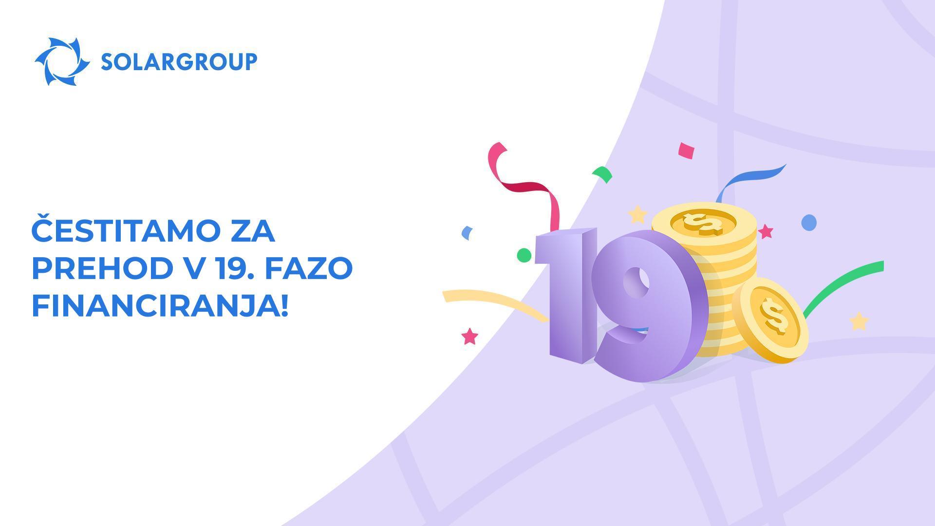 30. decembra se je začela 19. faza projekta "Duyunovi motorji"