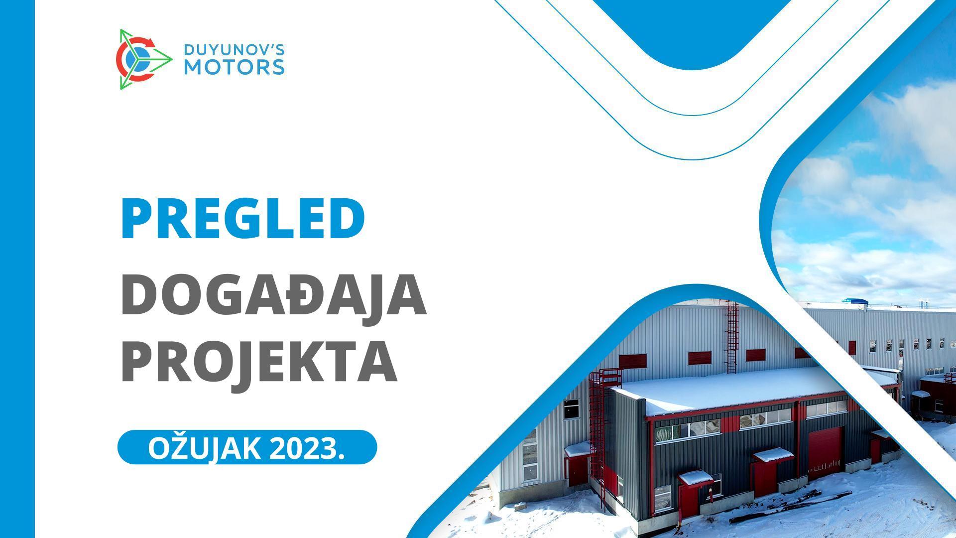 Ključni događaji projekta: pregled ožujka