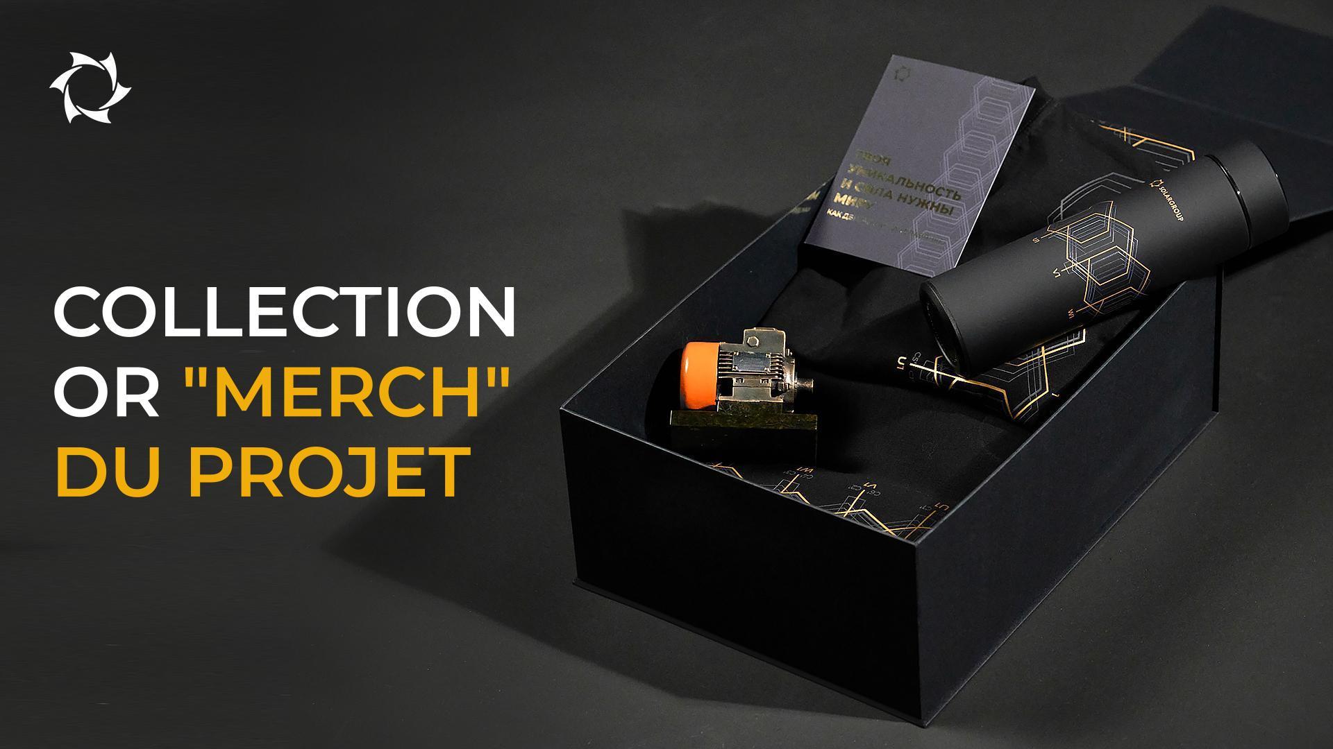 Nous offrons un "merch" unique pour l'achat des packs de la "Collection Or"!