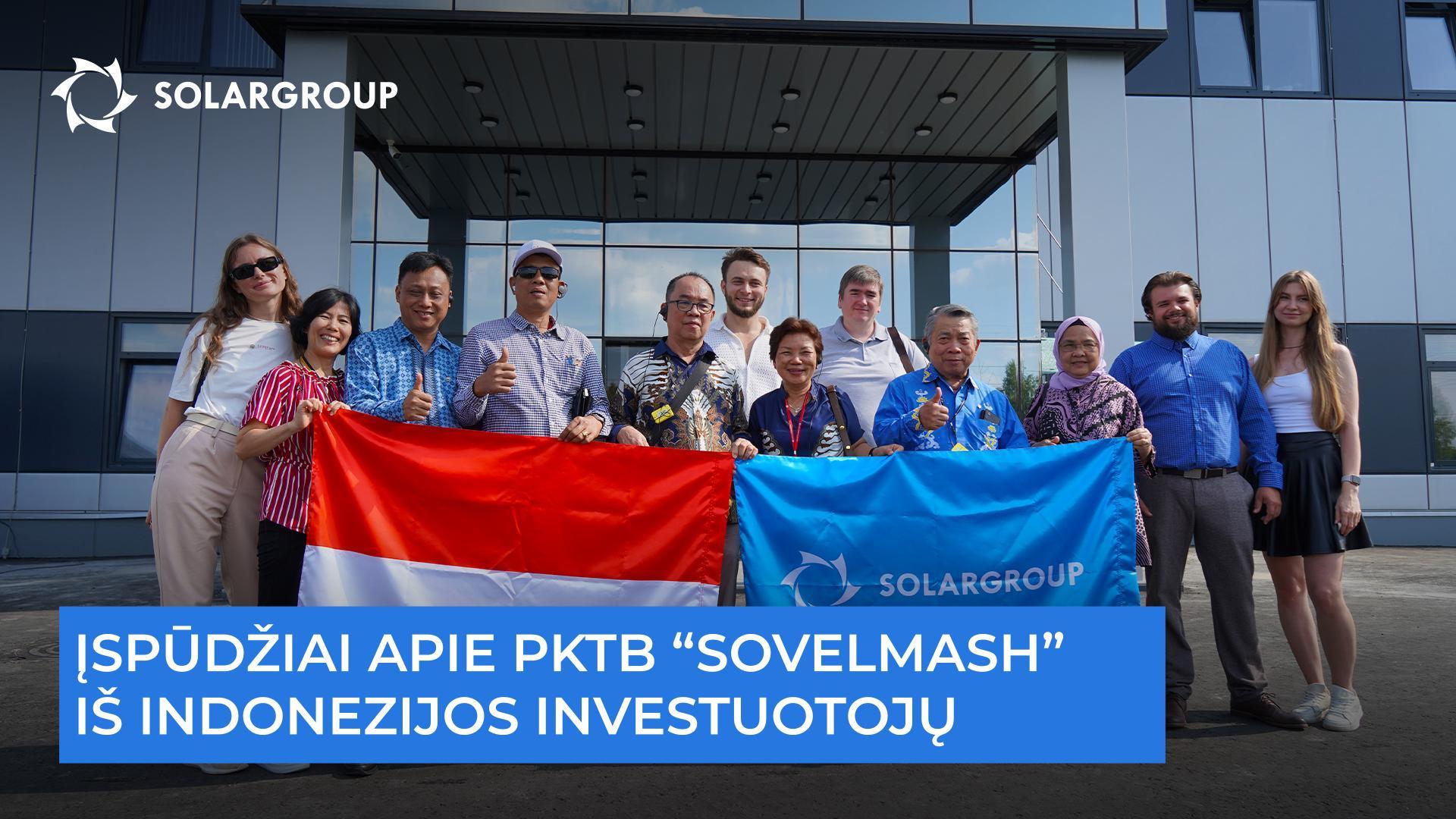 Ką svečiai iš „Sovelmash“ išsiveš į Indoneziją?
